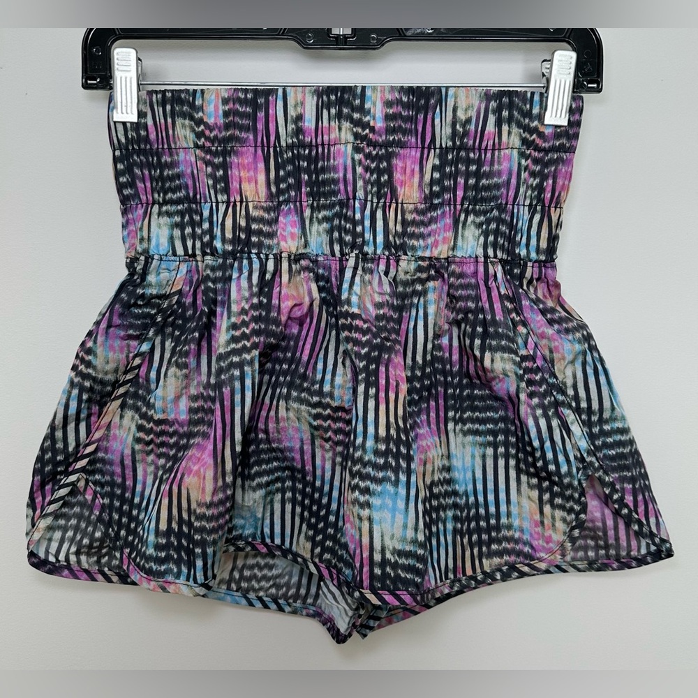 Free People Movement The Way Home running workout shorts multicolored high waist - Picture 2 of 7